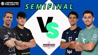 FINLAND P2 | Navarro-Cardona vs Nieto-Sanz Semifinal | QATAR AIRWAYS PREMIER PADEL 2024