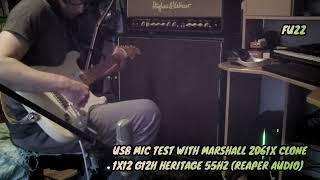 Recording Guitar With USB Mic (Mic Straight To The PC)