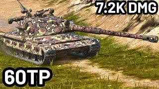 60TP Lewandowskiego | 7.2K DAMAGE | 2 KILLS | WOT Blitz Pro Replays