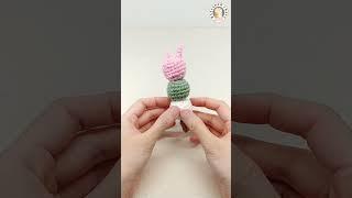 Amigurumi Bunny Dango | Full video tutorial is on my channel | Crochet Bunny Dango | Hanami Dango
