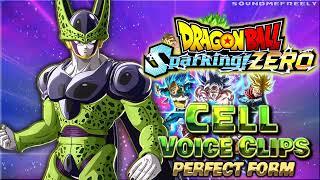 All Cell Voice Clips • Perfect Form • Dragon Ball Sparking! ZERO • Lines (Dameon Clarke) - ENGLISH