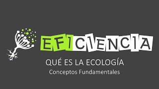 ¿Qué es la ECOLOGÍA? Definición de ecología, ecosistema, biotopo, biocenosis, hábitat...