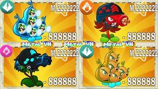 Best Strategy Plants vs Zombies 2 | MetalVN | Team Plants Random Max Level Fizi vs 999 Zombies #365