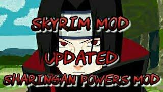 Updated Sharingan Powers Mod Have Sharingan abilities in Skyrim