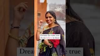 “Dreams do come true if u believe in them”️#poi #story #family #india #life #inspiration
