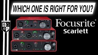 Focusrite Scarlett Solo vs 2i2 vs 4i4: BEST AUDIO INTERFACE UNDER $200