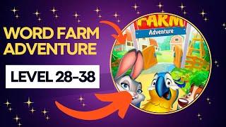 Word Farm Adventure Level 28-38 #wordfarmadventureanswers @AnsweringWithAnie