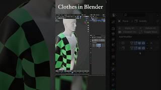 how to make cloth in blender