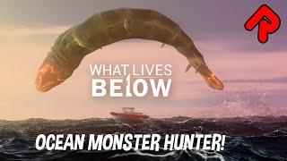 WHAT LIVES BELOW gameplay: Ocean Monster Hunter! (PC prototype demo)