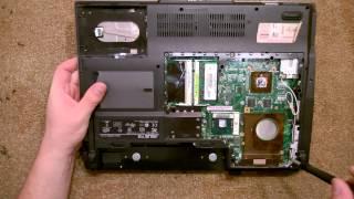 Как разобрать Ноутбук Asus F3S (Asus F3S disassembly. How to replace HDD, RAM)