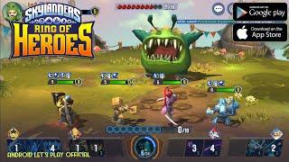 Gamenya Bagus - SKYLANDERS RING OF HEROES Gameplay Android Lets Play official RPG