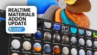 New Features & Materials in Realtime Materials (Blender Addon)