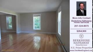 Homes For Sale Saco ME Real Estate $264900 2014-SqFt 3-Bdrms