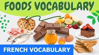 Food vocabulary in French - French vocabulary with pictures - Learn French with Tama #40