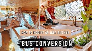 VAN / BUS Conversion - HOW TO MODIFY AN IKEA KITCHEN - Toyota Coaster