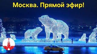 Москва. Белые медведи уже здесь! Каток на ВДНХ.