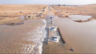 One of Saudi Arabia’s longest river valleys flooded after heavy rain | AFP