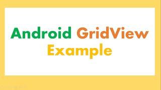 Android Simple GridView and OnItemClick