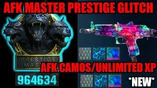 *NEW* AFK MASTER PRESTIGE GLITCH BO6! CAMO/UNLIMITED XP GLITCH BO6! BO6 GLITCHES! BO6 ZOMBIE GLITCH!