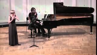 Eugène Bozza - Agrestide Olga Ivusheikova flute, Jacob Katsnelson piano