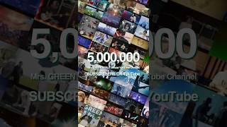 #MrsGREENAPPLE Official YouTube Channel 5,000,000 SUBSCRIBERS ON YouTube Thank you!!