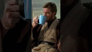 Obi-Wan Drinks His Coffee