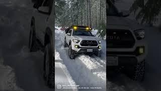 Social Media VS reality #tacoma #toyota #4x4 #truck #offroad #overland #winter #snow #toyota #trd