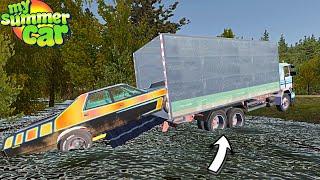 STEALING FLEETARI'S FERNDALE WITH GIFU BOX TRUCK | My Summer Car