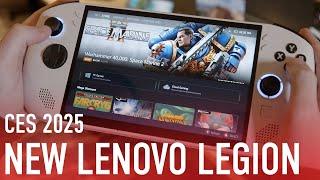 CES 2025: Hands On With Lenovo's Legion Pro 7i Laptop, Streamlined Legion Go S Handheld