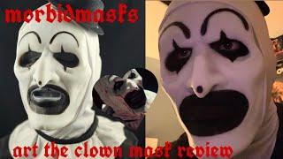 ART THE CLOWN MASK REVIEW/UNBOXING TERRIFIER MASK SILICONE BY MORBIDMASKS 