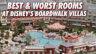 Best & Worst Rooms at Disney's Boardwalk Villas | How To Make a Room Request