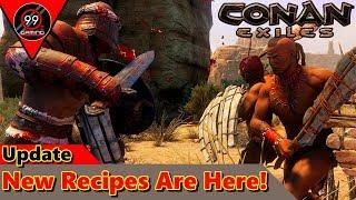 Conan Exiles DLC| khitan recipes and NEW dungeons| Patch notes 2018
