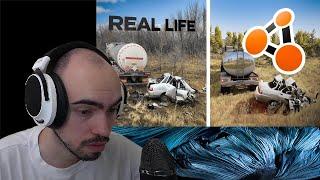 СКИЛЗОР СМОТРИТ - Аварии на реальных событиях в BeamNG.Drive #59