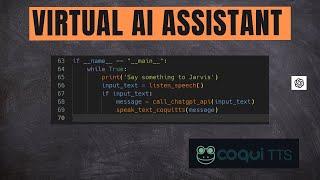 Virtual AI Assistant | Code it yourself with Python