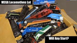 MEGA Lot of Locomotives from Facebook Marketplace - Will Any Run?