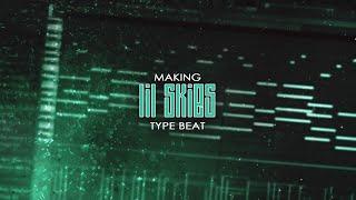 MAKING A LIL SKIES TYPE BEAT | FL STUDIO TUTORIAL #shorts