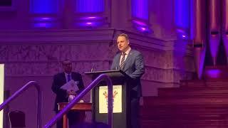 Brisbane Lord Mayor Adrian Schrinner - Lord Mayors Prayer breakfast