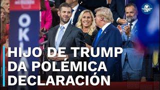 Eric Trump lanza polémica declaración  “Si México atacara EU, sería decapitado en cuatro segundo