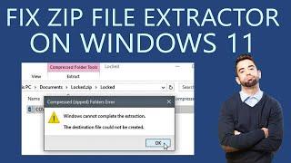 How to Fix Windows Zip Extractor Not Working?