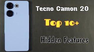 Tecno Camon 20 | Top 10 | Tips & Tricks | Hidden Features | WaleedBizz