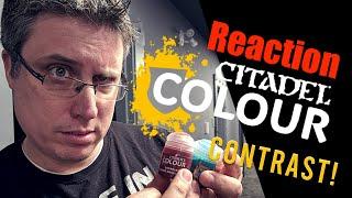 Citadel Colour Contrast Paint Reaction with MiniWarGaming Matthew