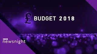 Challenging Tories and Labour on Budget 2018 DISCUSSION - BBC Newsnight