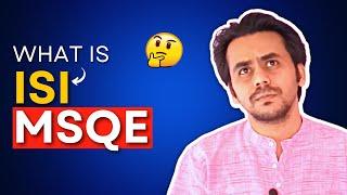 What is Taught in ISI MSQE COURSE