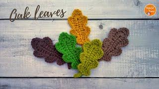 Crochet Oak Leaf | Autumn Fall Leaves - Quick & Easy Crochet Fall/ Autumn decor projects