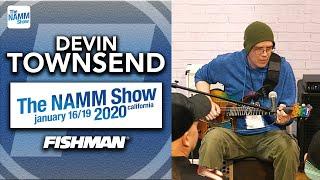 Devin Townsend - live at The NAMM Show 2020 - Fishman Fluence