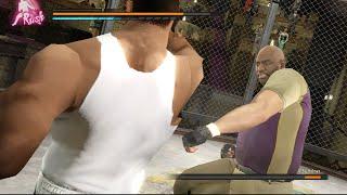 Carl Johnson vs Coach from Left 4 Dead 2 - Yakuza Kiwami Mods