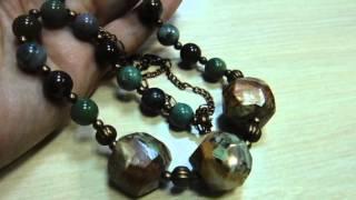 Авторские украшения. Моя бирюзовая коллекция и другое. Jewellery made of natural stones..