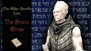 The Tragic Story of the Snow Elves - The Elder Scrolls Lore