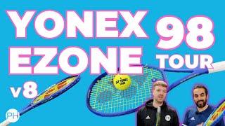 REVIEW: YONEX EZONE v8 98 TOUR | BRAND NEW | Tennis Racket Review | PH Tennis