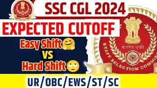 SSC CGL 2024 Tier-1 Cutoff Analysis: Easy vs Hard Shift